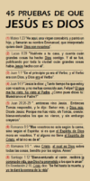 45 Proofs That Jesus is God (SPANISH)