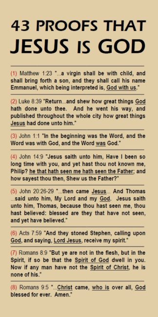 English tracts – Pocket Gospel Tracts.com