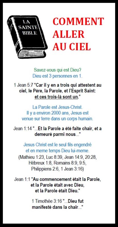 How To Get To Heaven (FRENCH)